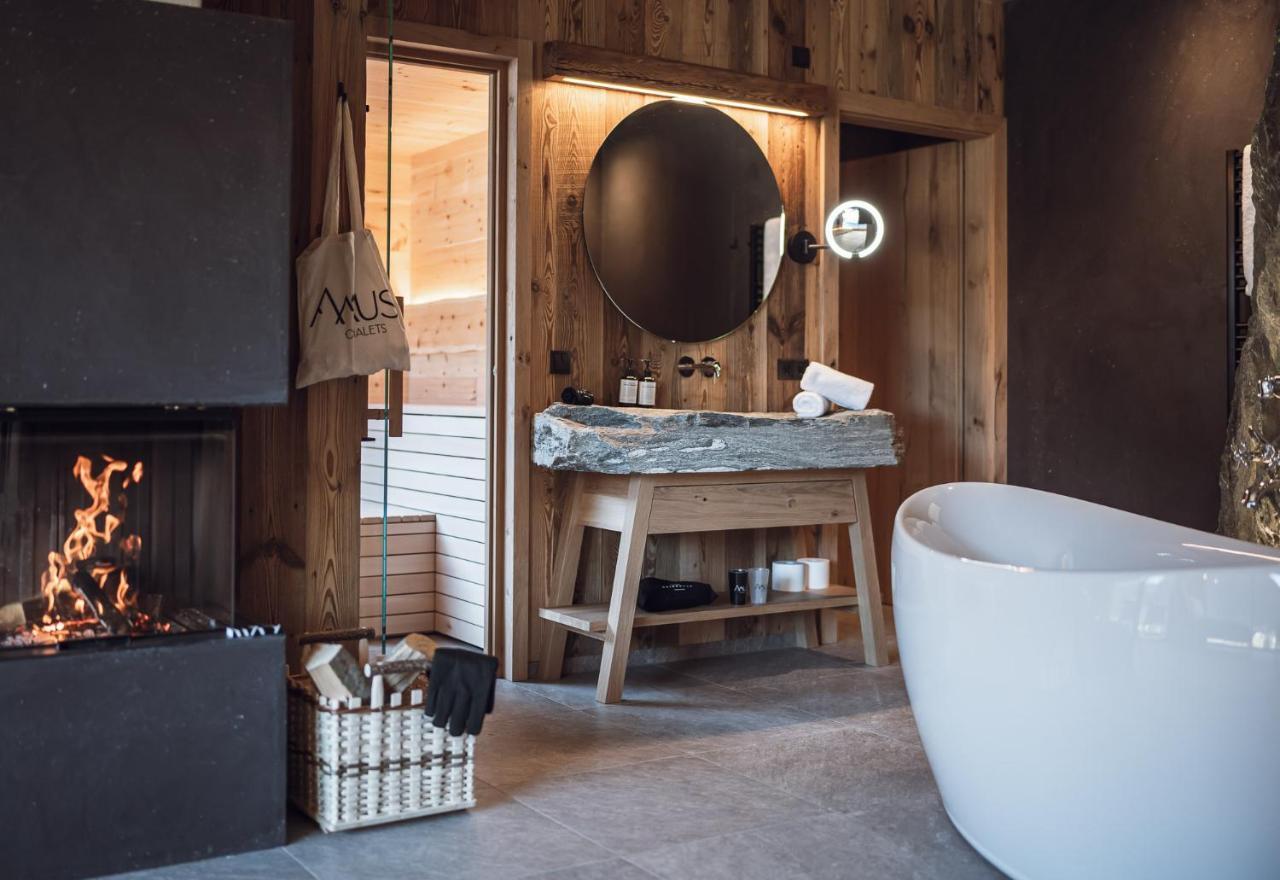 Amus Chalets Dolomites - Luxury Chalets South Tyrol Anterselva di Mezzo Buitenkant foto